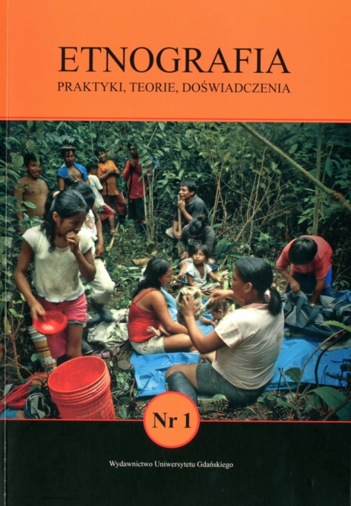 Okładka pierwszego numeru "Etnografii"