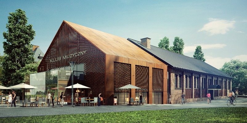 Wizualizacja nowego klubu