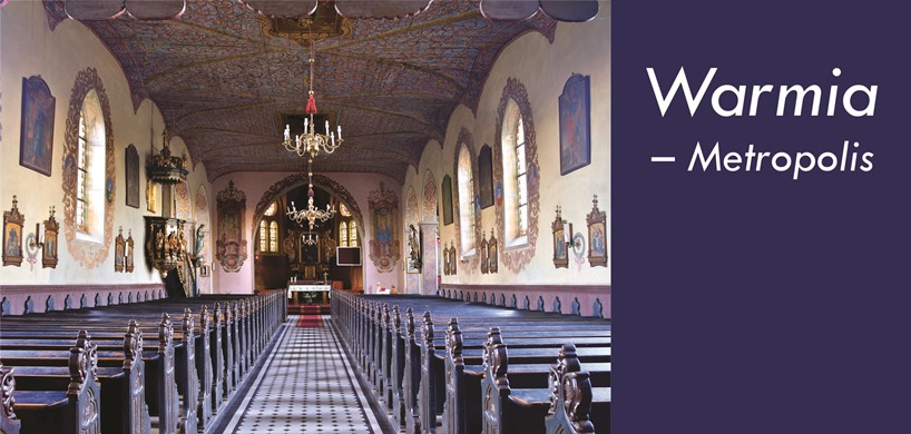 Baner wystawy Warmia - Metropolis