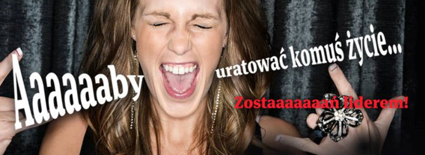 Baner akcji Aby uratować komuś życie