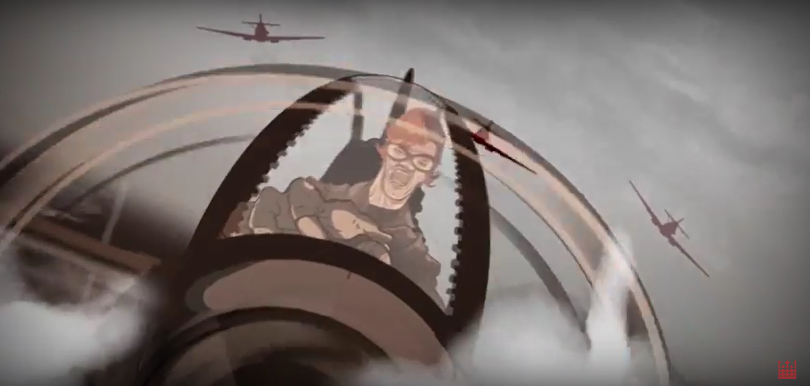 Kadr z teledysku 303 (Bitwa o Anglię)