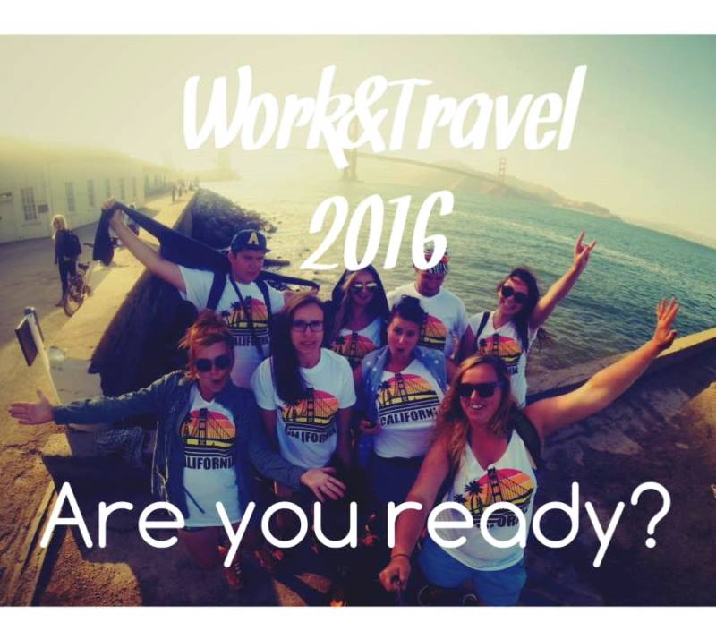 Zdjęcie reklamujące Work & Travel 2016