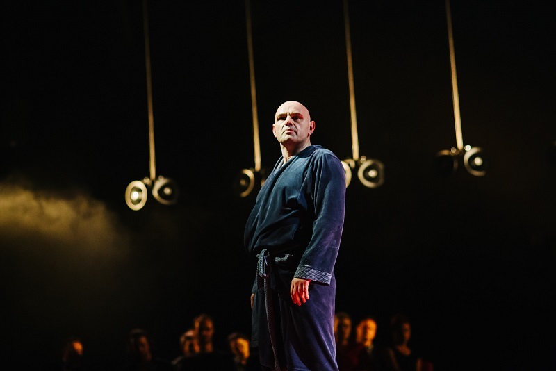 Zdjęcie z przedstawienia Broniewski Fot. Dominik Werner