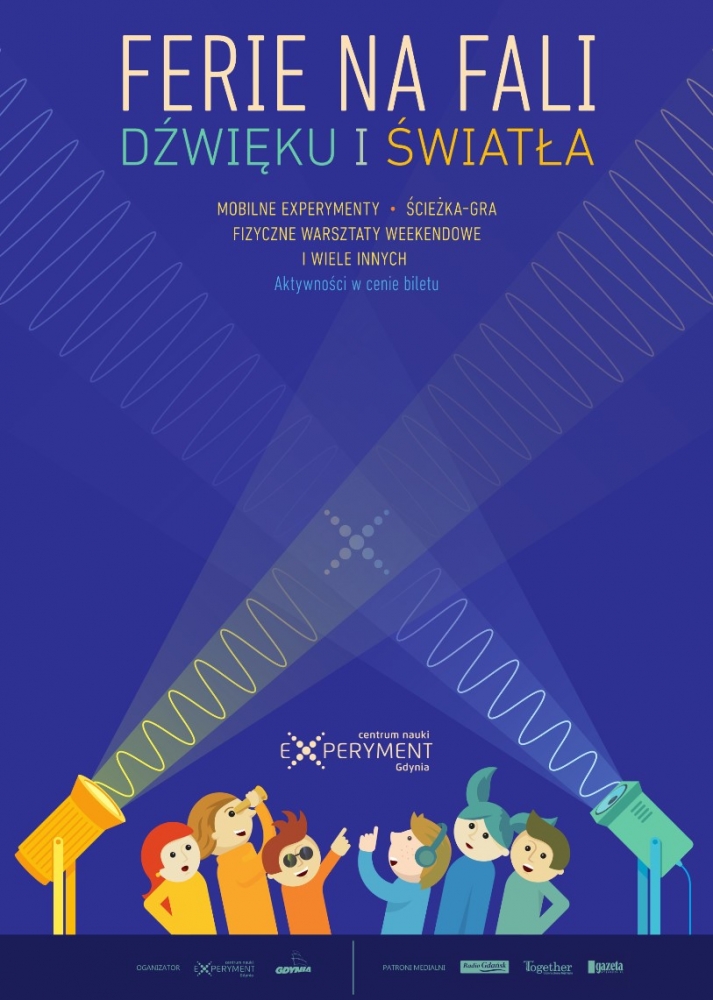 Plakat Ferii na fali