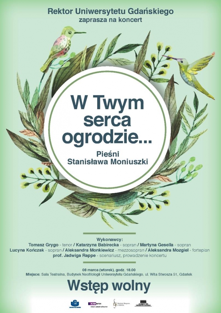 Plakat koncertu