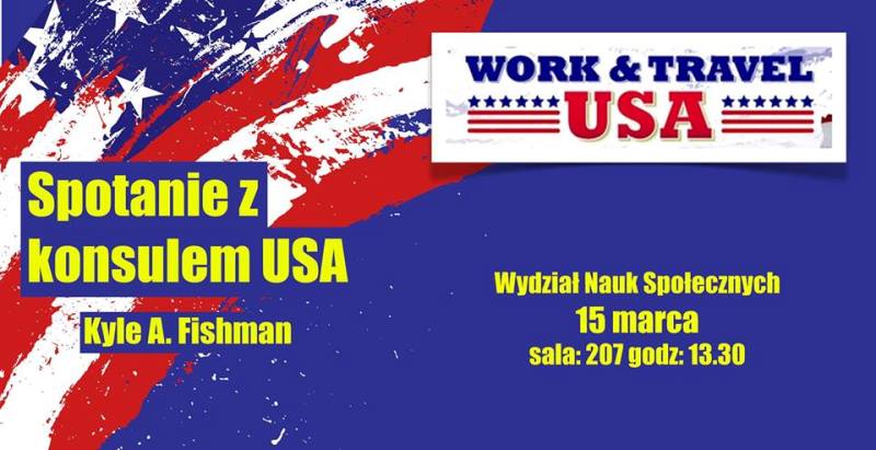 Baner spotkania z konsulem