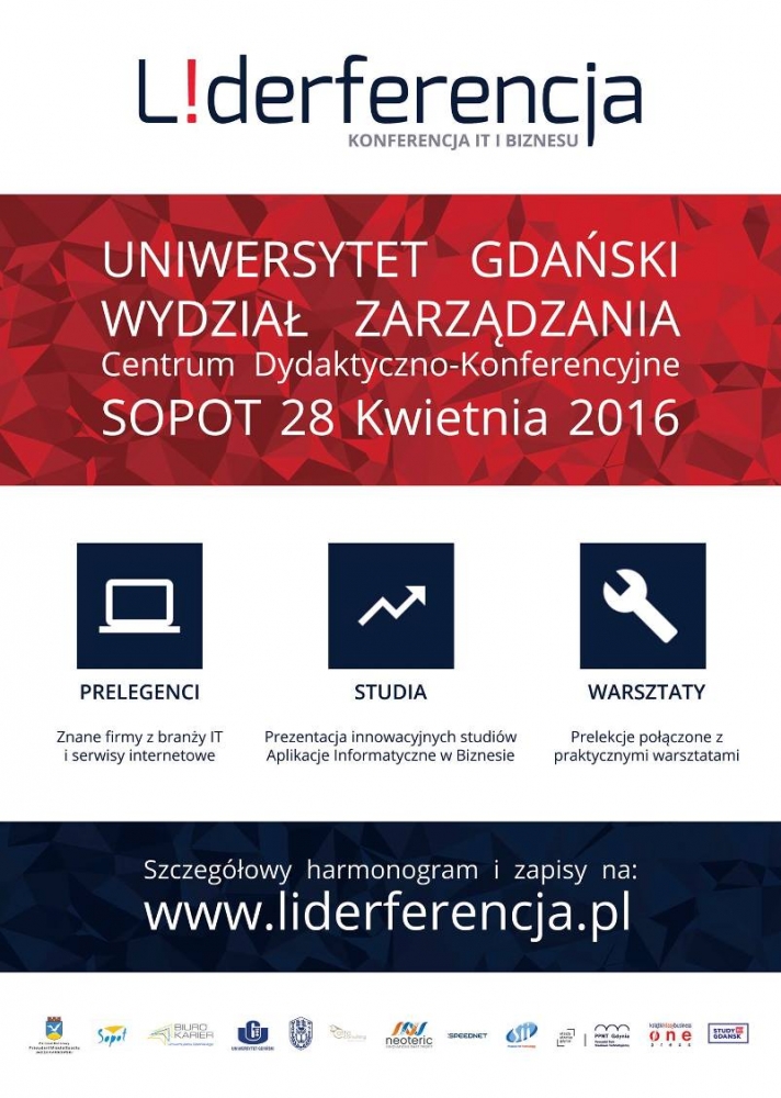 Plakat Liderferencji