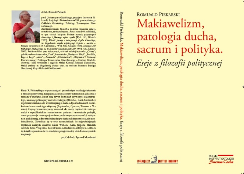 Okładka książki Romualda Piekarskiego