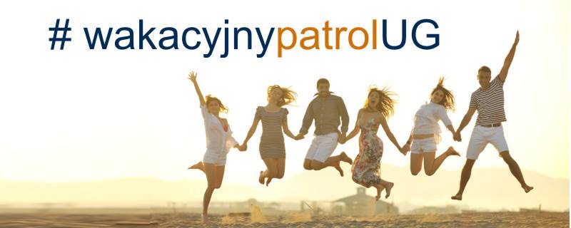 Baner Wakacyjnego Patrolu UG
