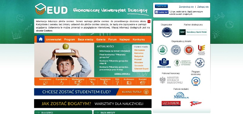 Fragment strony www EUD