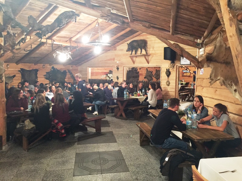 Integracja studentów uczestniczących w programie ERASMUS we Wróblówce