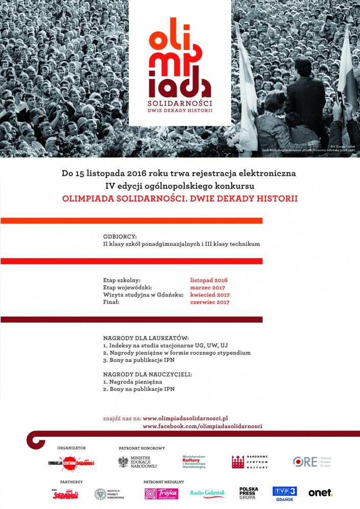 Plakat Olimpiady Solidarności