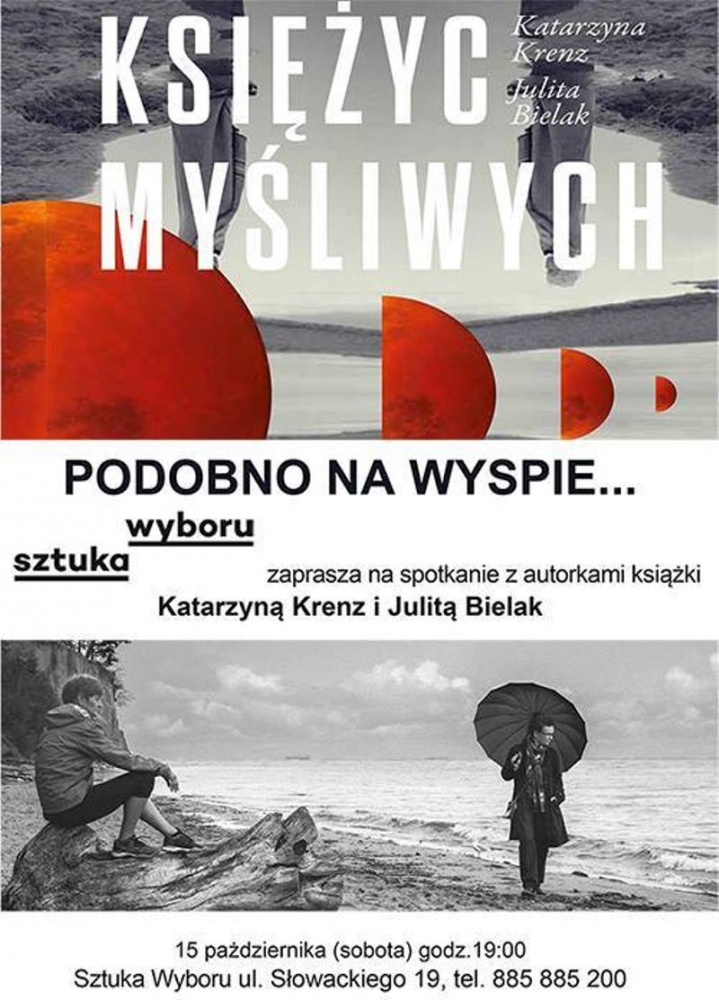 Plakat spotkania autorskiego