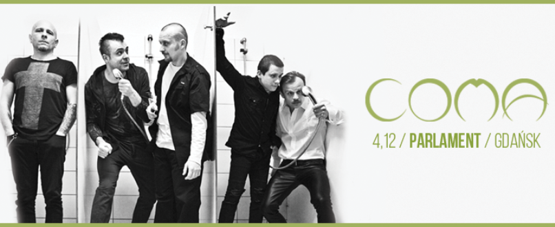 Baner koncertu Coma
