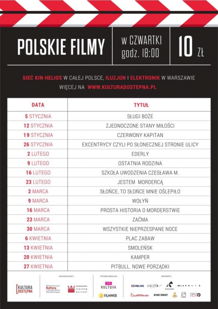 Fragment plakatu Kultura Dostępna