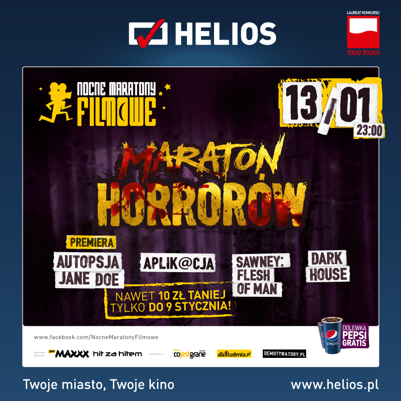 Baner Maratonu Horrorów