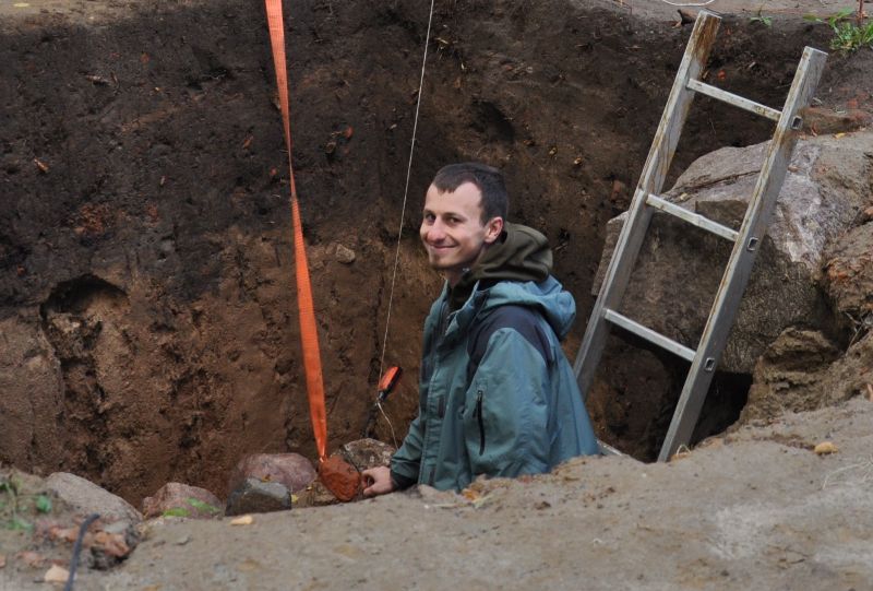 Wacław Kulczykowski, wykopaliska