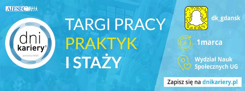 Plakat "Dni Kariery"