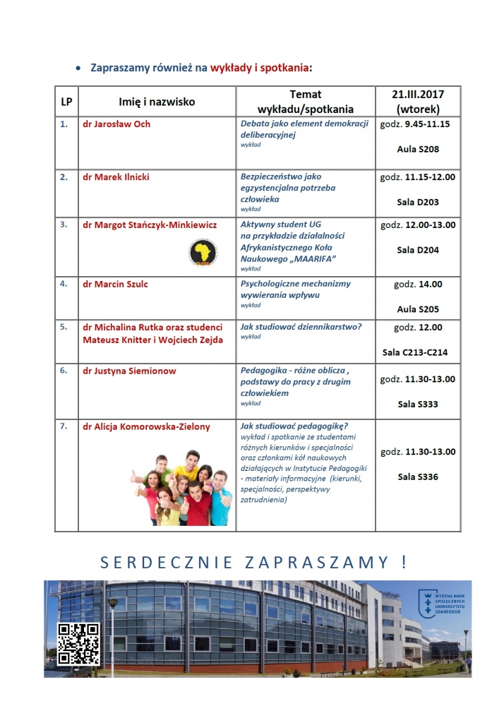 Informacja o&nbsp;dniu otwartym na&nbsp;WNS UG