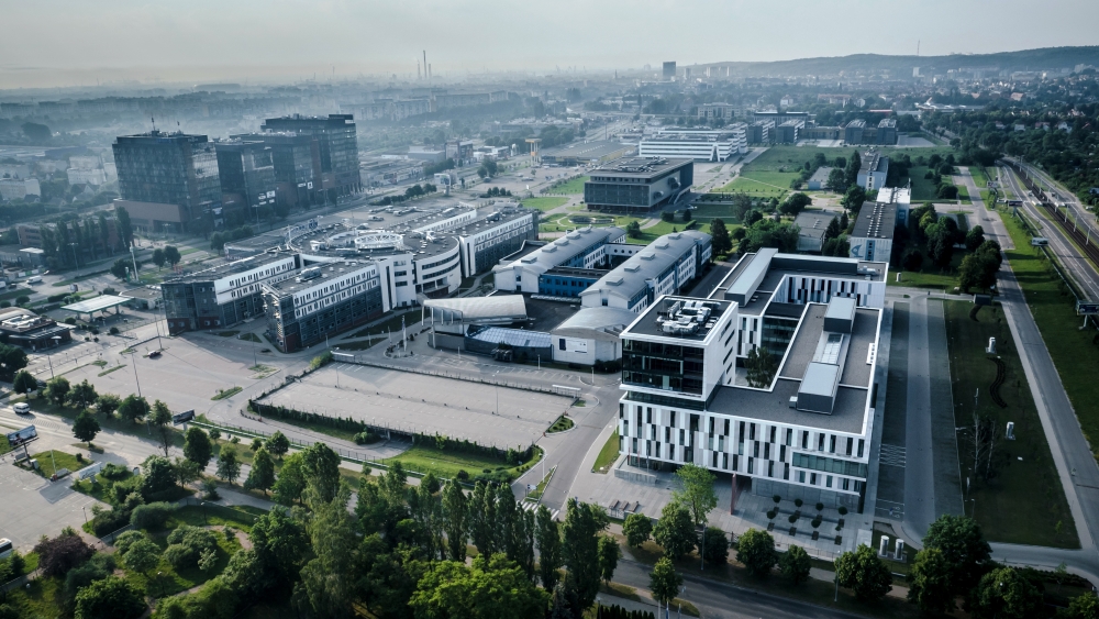 Panorama kampusu w&nbsp;Oliwie. Fot. Maciej Kosycarz
