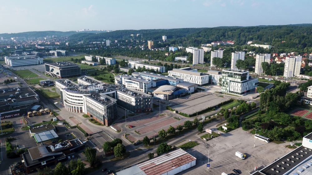 Panorama kampusu w&nbsp;Oliwie. Fot. Maciej Kosycarz