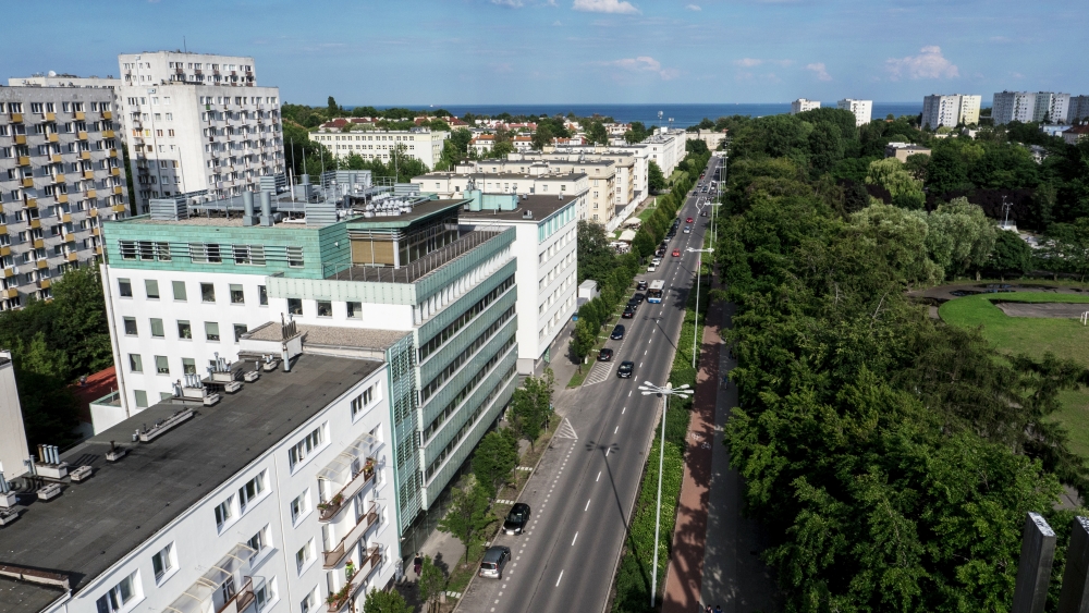 Panorama kampusu w&nbsp;Gdyni. Fot. Maciej Kosycarz
