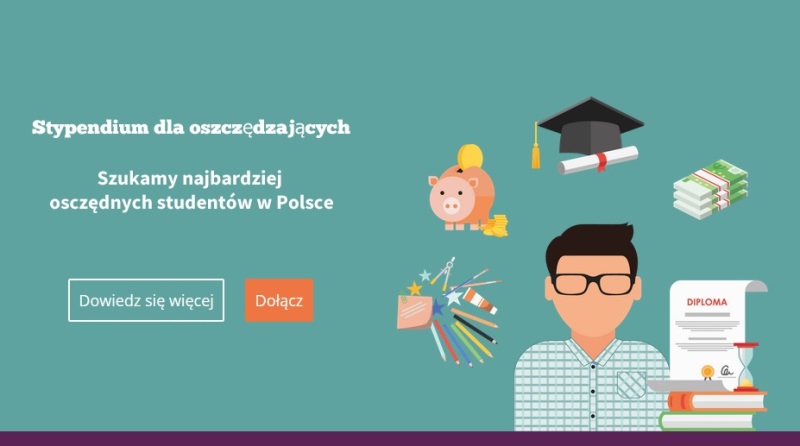 Baner Stypendium dla Oszczędnych