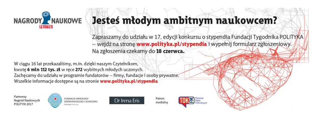 Baner Nagrody Naukowe POLITYKI