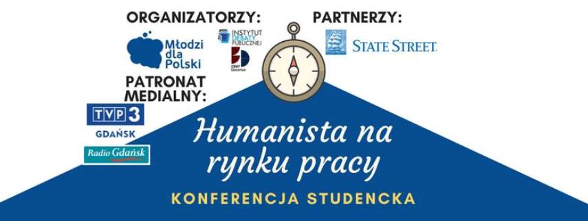 Baner konferencji Humanista na rynku pracy