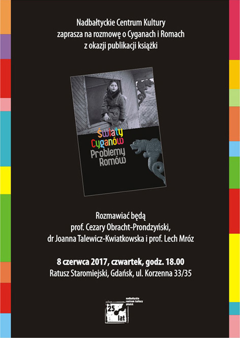 Plakat zapowiadajacy promocję książki