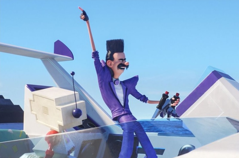 Kadr z filmu Gru, Dru i Minionki