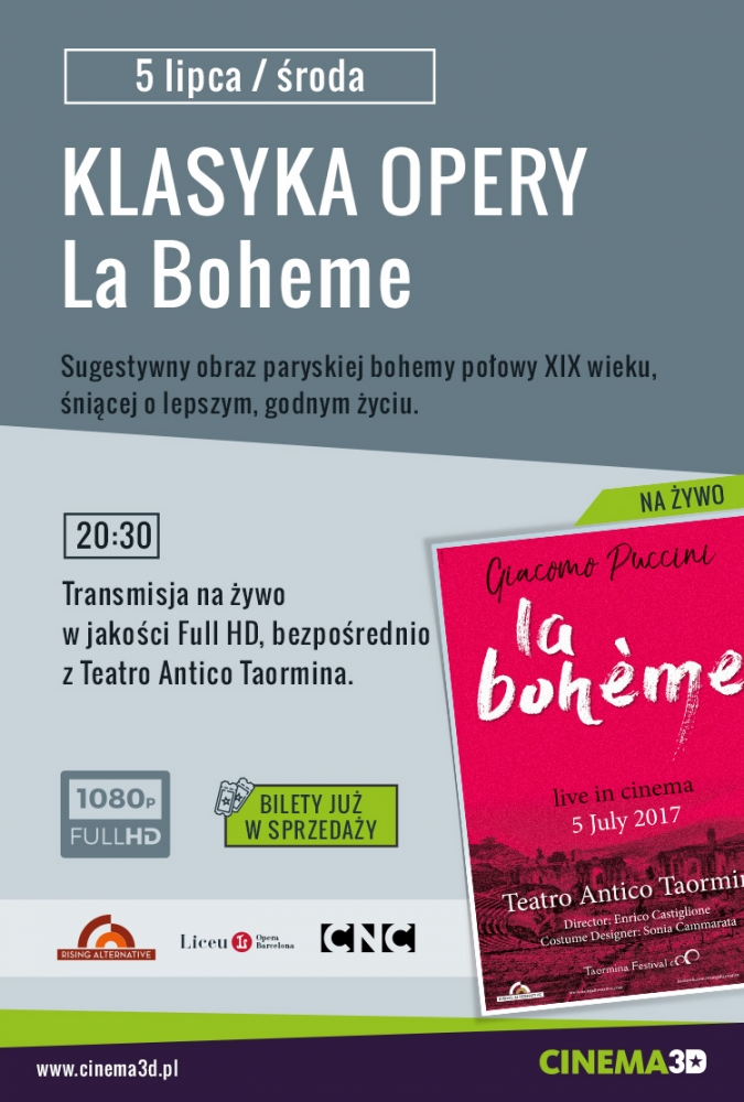 Informacja o operze w kinie