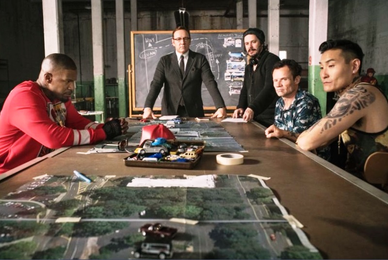 Kadr z filmu Baby Driver