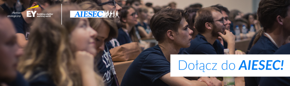 Baner rekrutacji AIESEC
