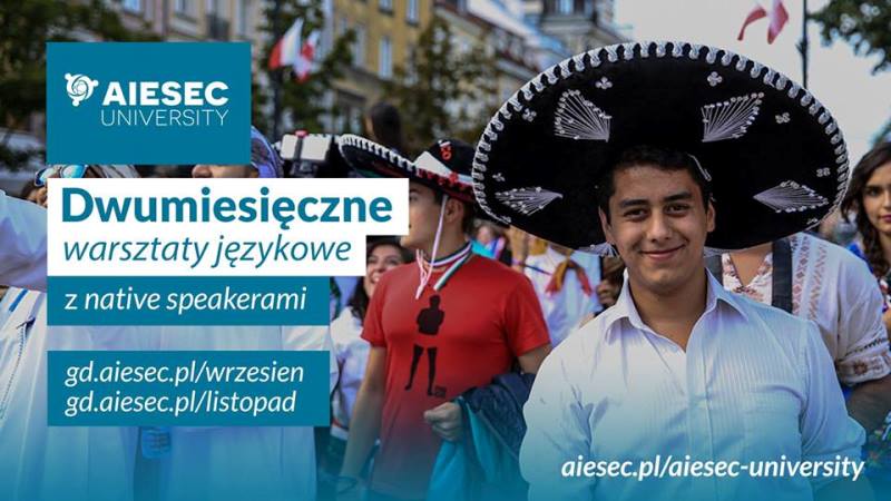 Baner warsztatów językowych