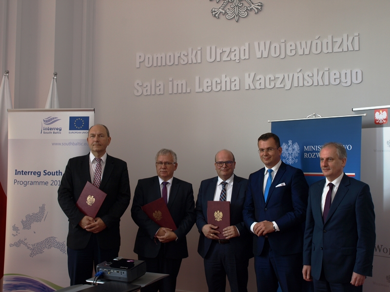 Sygnatariusze umowy Baltic Heritage Routes