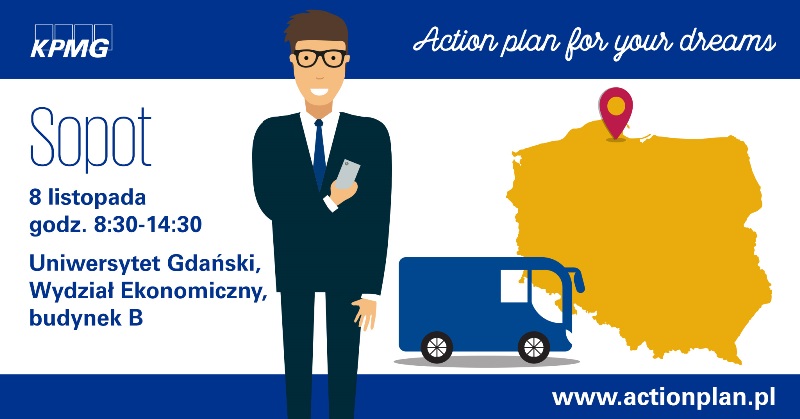 Baner spotkania KPMG w Sopocie