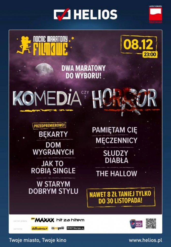 Plakat podwójnego maratonu
