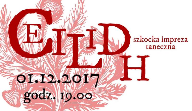 Baner szkockiej potańcówki