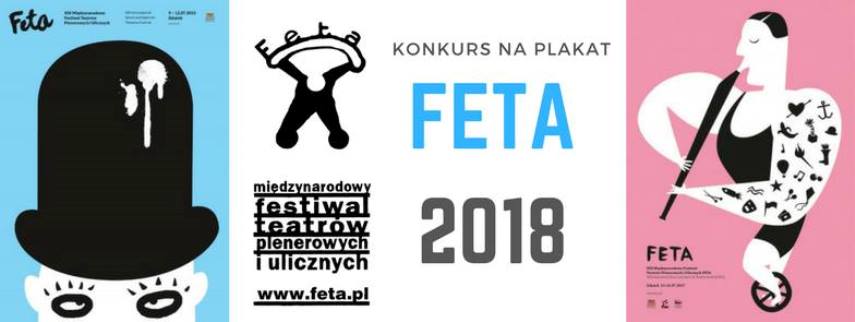 Baner konkursu na plakat FETA