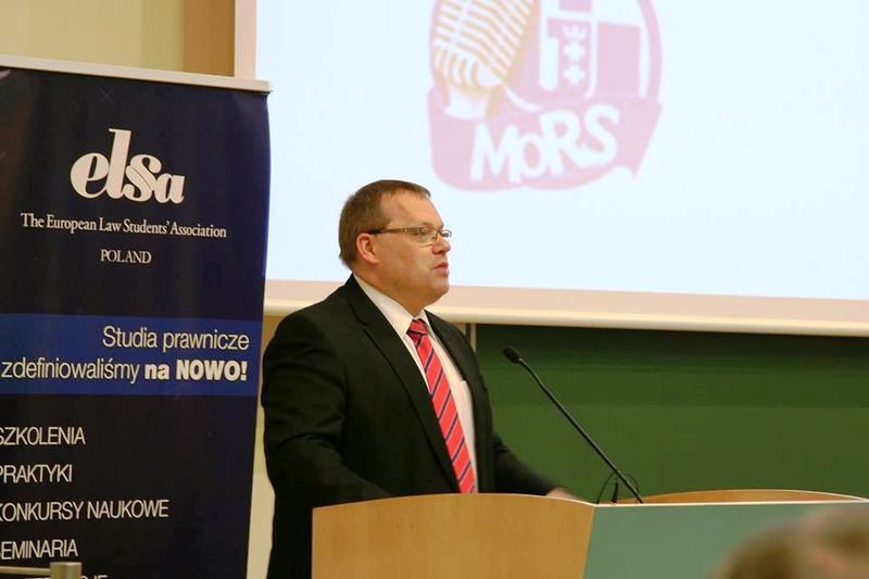 Dziekan Wydziału Prawa i Administracji Uniwersytetu Gdańskiego prof. UG, dr hab. Jakub Stelina