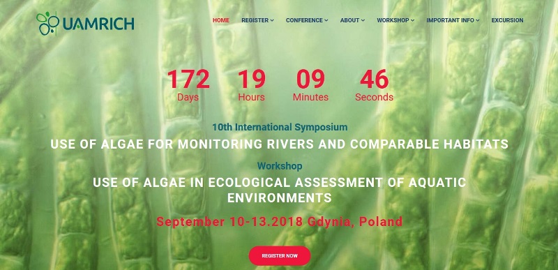 Fragment strony internetowej sympozjum