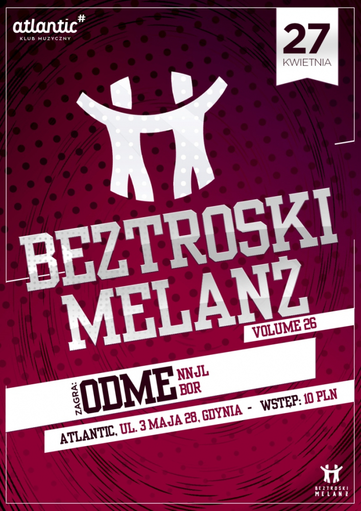 Plakat Beztroskiego Melanżu