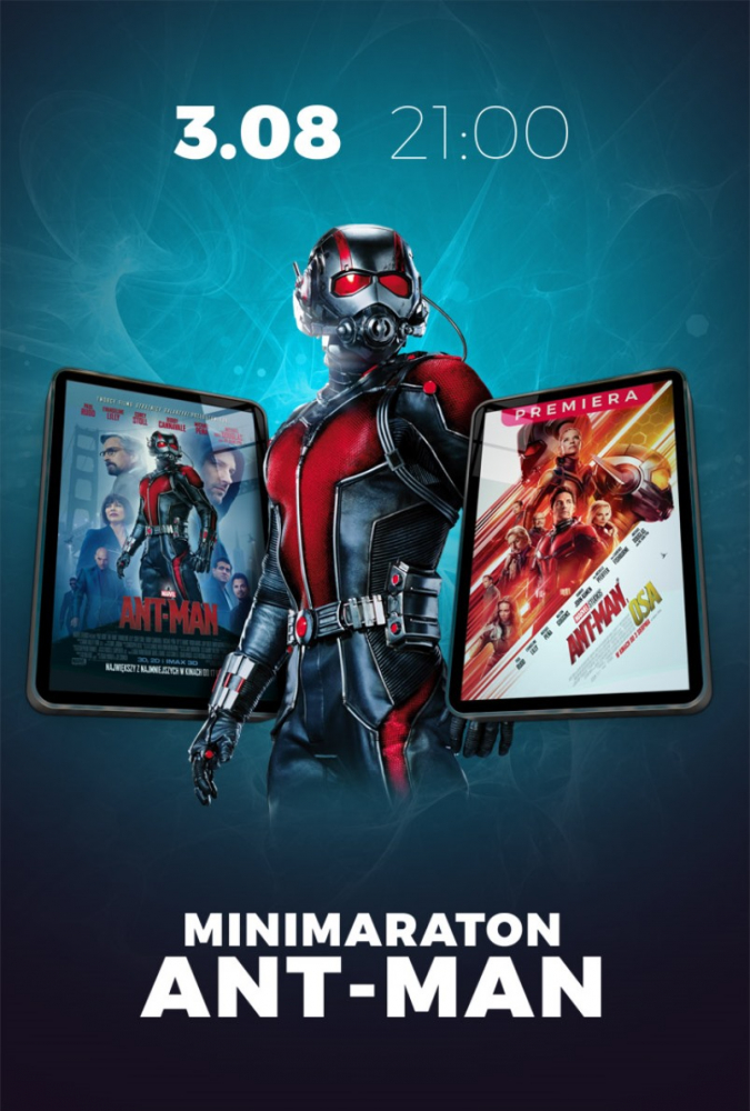 Plakat minimaratonu Ant-mana