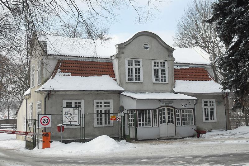 Dwór Srebniki zimą Fot. By Artur Andrzej - Praca własna, CC0