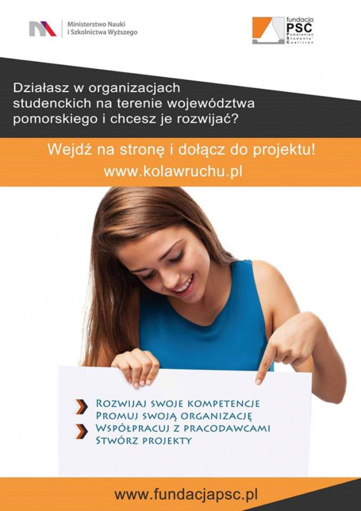 Plakat szkolenia Koła w ruch
