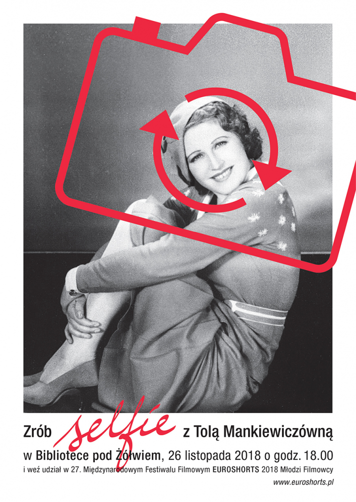 Plakat z&nbsp;Tolą Mankiewiczówną