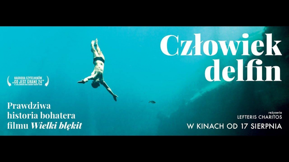 czlowiek delfin