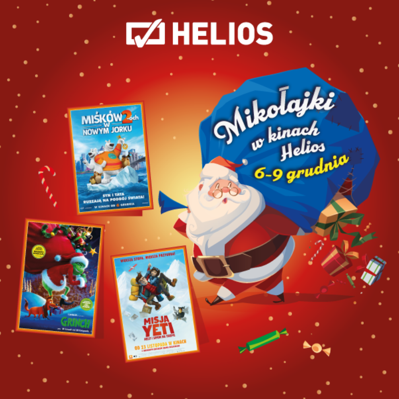 Baner Mikołajek w Heliosie