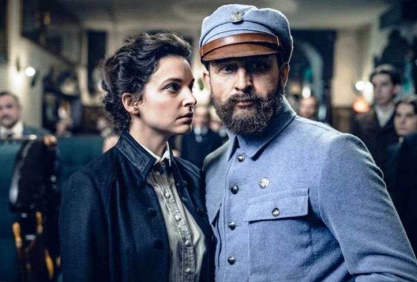Kadr z filmu Piłsudski